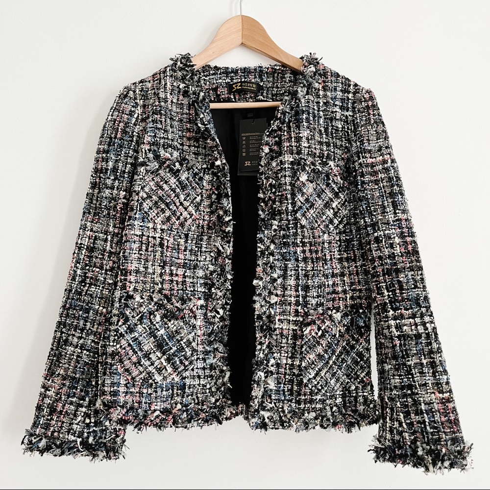 Chic Tweed Blazer